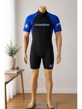 Body Glove Shorty 2:1 Men's Large Black Shorty Wetsuit